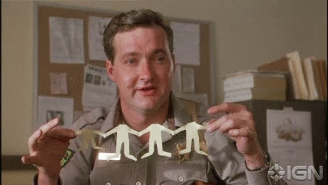 Sheriff Loomis telling Packard ...